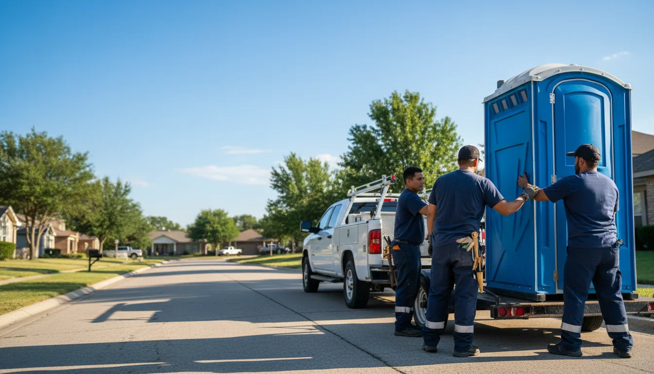 Portable Toilet Rental in Eldena, IL near me